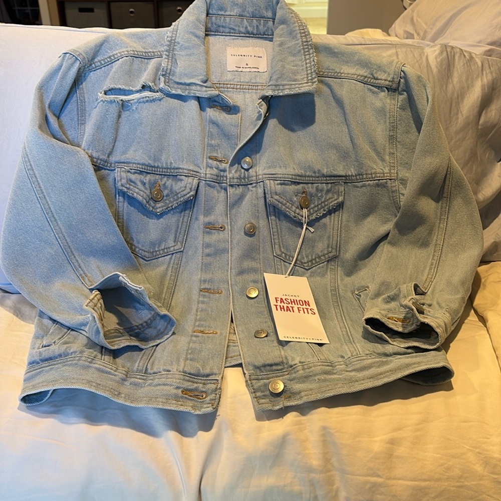 Distressed Jean Jacket